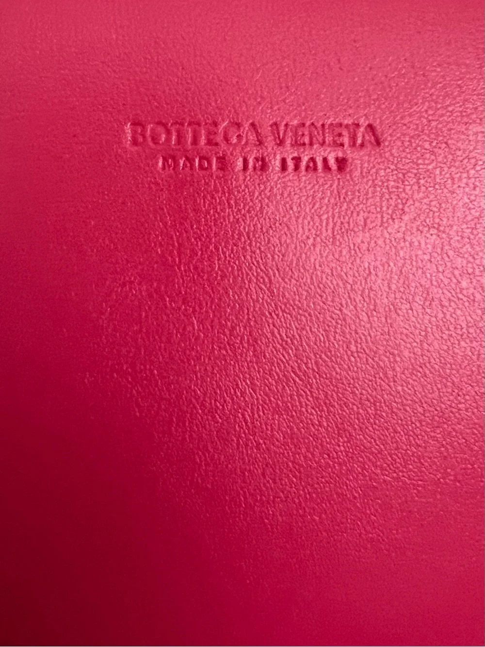 Bottega Veneta Fuchsia Intrecciato Leather Envelope Clutch